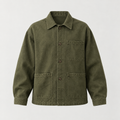 Canvas Work Jacket on a neutral background